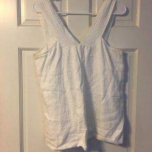 White J. Crew Tank